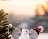 Love snow people bg