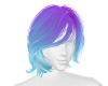 Sky Blue Scarlett Hair