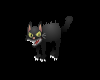 Tiny Scary Black Cat