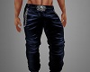 ~CR~Blue Leather Pants
