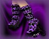 ~K~ Goth Boots Purple