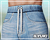 [Y] Jogger Jeans Blue