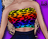 Rainbow Leopard Outfit
