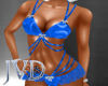JVD Straped Blue Bikini
