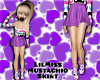 LilMiss Mustachio Skirt