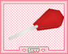Coffin Lollypop Red