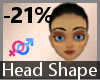Head Shaper Thin -21% FA