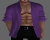 Purple open shirt