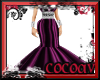[cv]versace~plum-dress