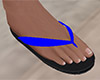 Blue Flip Flops 4 (M)