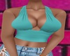 ~ sexy teal crop ~