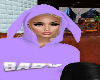 lilac  baby  hoodie