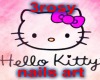HELLO KITTY NAILS ART BL