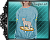 Cat on Pizza Sweater