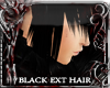 ! black hair tail