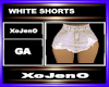 WHITE SHORTS