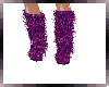 Purple shoes
