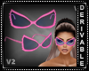 Butterfly Glasses Pink 2