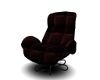 Dark Red Swivel Chair