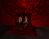 Red Black DBL Throne