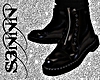S3N-Black Leather Boots