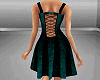 Teal SexyBeltedDress