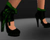 Dark Green High Heels