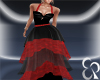 Req  black red Gown
