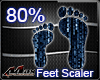 Max- Feet Scaler 80% -M
