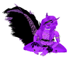 Purple Furry Tail