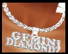 Geminidiamondz necklace
