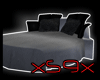 [xS9x] Gray Round Bed