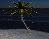 Palm tree with lights