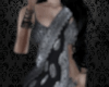 Black and Silver Saree