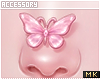 é. butterfly. pink