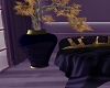Purple/Gold no rain vase