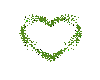 Animated Green Heart