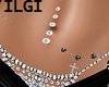 BeLLy CHain  PearL CrooS