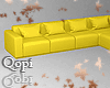Yellow L Corner Couch