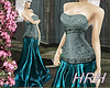 HRH Couture Blue Silk