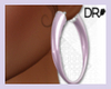 DR- Glossy lilac hoops