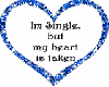 single but heart taken