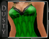 (PF)Green/Black Dress
