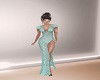 Teal Shimmer Gown