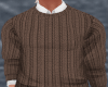 Ak Knitted Tan Sweater