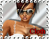 Cloth Buket Outfit White