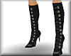 black laced sexy boot