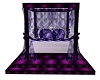 Purple Hummingbird Bed
