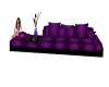 kissing sofa purple