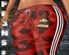 Red Sports Sweatpants RL